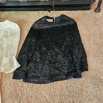 Vintage Saks Fifth Avenue Dress, Dynasty Satin Jacket & More Vintage Clothing (UGB2-JS)