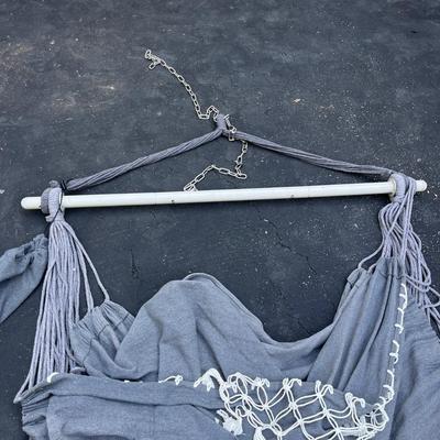 Chair Swing/Hammock With Macrame Accents (G-MG)