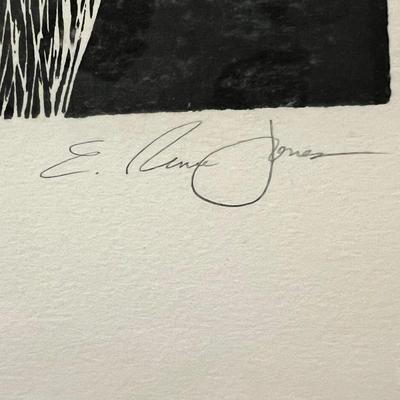 E. Renee Jones Signed/Numbered Woodblock Print & More (DR-RG)