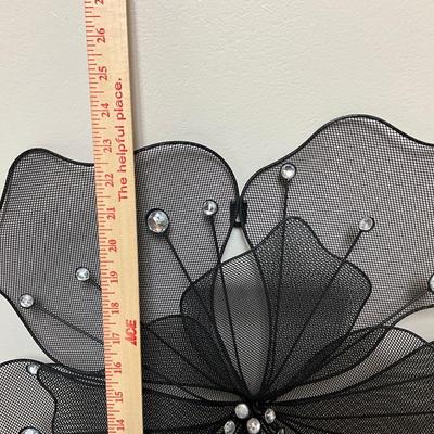 Large Metal Flower Wall Art