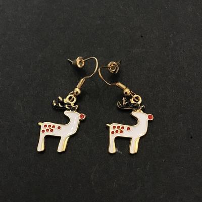 Cute Reindeer dangle earrings