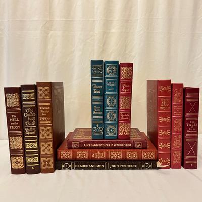 A Dozen Leather Bound Books (DR-RG