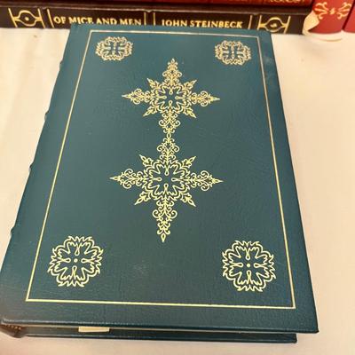 A Dozen Leather Bound Books (DR-RG