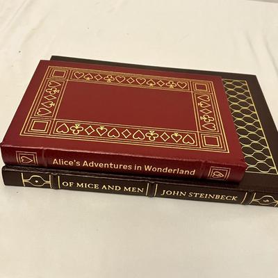 A Dozen Leather Bound Books (DR-RG