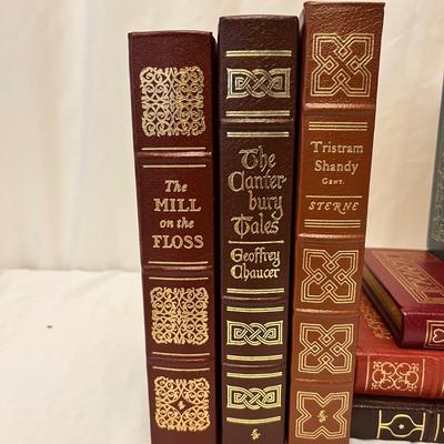 A Dozen Leather Bound Books (DR-RG