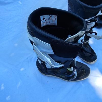 Alpinestars Motocross Boots Sizes 7,8 & 8.5 Plus Bionic Plus Knee Protectors (G-JS)