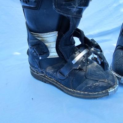 Alpinestars Motocross Boots Sizes 7,8 & 8.5 Plus Bionic Plus Knee Protectors (G-JS)