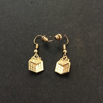 Cute Christmas gift dangle earrings