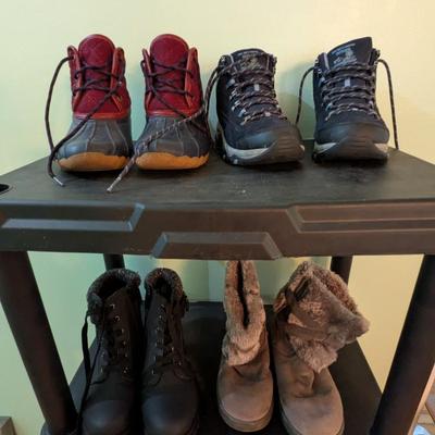 Several Boots Including Skechers Outdoor (PB)