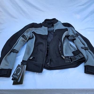 Xelement NWT Women’s Size S Motorcycle Jacket & More Protective Gear (G-JS)