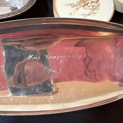 Otagiri coasters, Miss Congeniality tray & decor