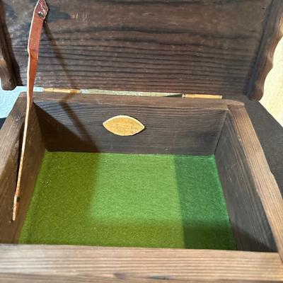 Handcrafted wood box by J David Ames