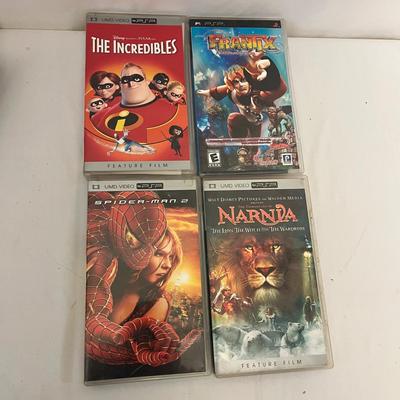 Sony PSP With Movies, NYKO Speaker Case & More (G-MG)