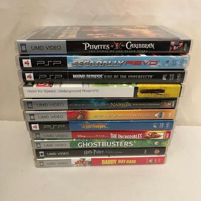 Sony PSP With Movies, NYKO Speaker Case & More (G-MG)