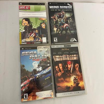 Sony PSP With Movies, NYKO Speaker Case & More (G-MG)