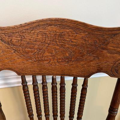 Pressed Back & Rattan Seat Arm Chair (DR-RG)