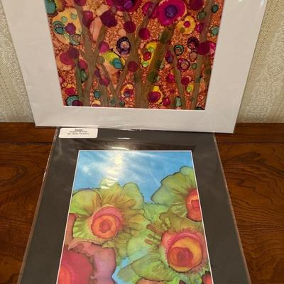 Alcohol Ink Prints by Diane Titusdahl