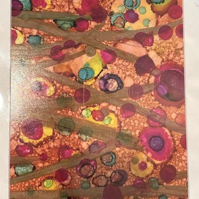 Alcohol Ink Prints by Diane Titusdahl