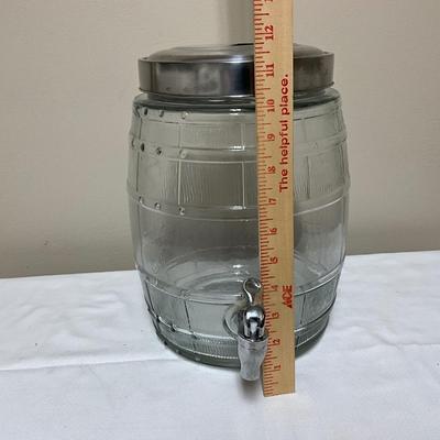 Barrel Shapped Beverage Dispenser, 2gal