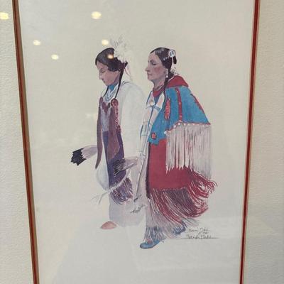 Print signed by Sandi Dahl