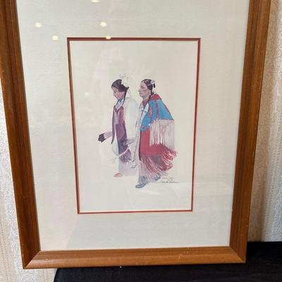 Print signed by Sandi Dahl