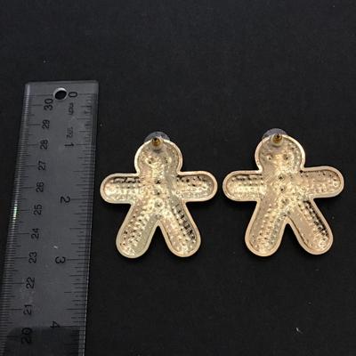 Cute gingerbread stud Earrings