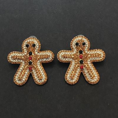 Cute gingerbread stud Earrings