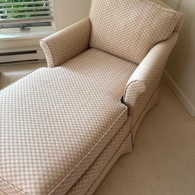 Vintage Ethan Allen chaise lounge