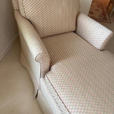 Vintage Ethan Allen chaise lounge