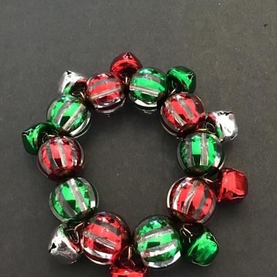 Cute Christmas bell bracelet