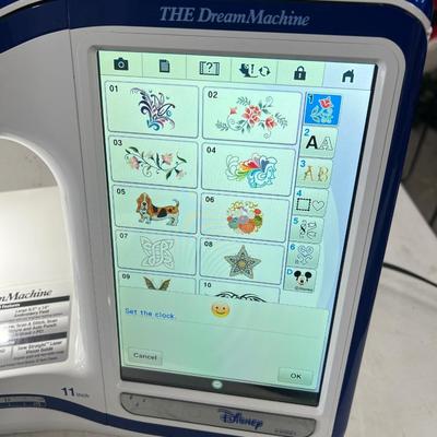 Sale Photo Thumbnail #2: Brothers innovis  XV8500D The Dream Machine. We are told that the owner who has now passed, did not use these machines very often.