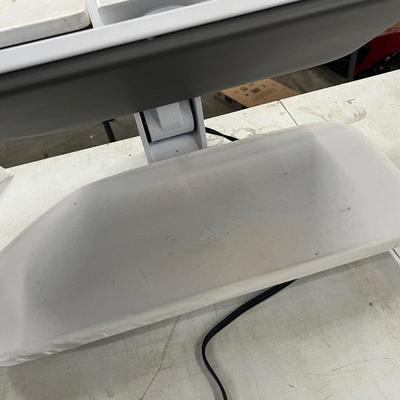 Sale Photo Thumbnail #9: Euro-Pro Electronic press, item was turned on in the cloth did get warm. We left it on its lowest setting.