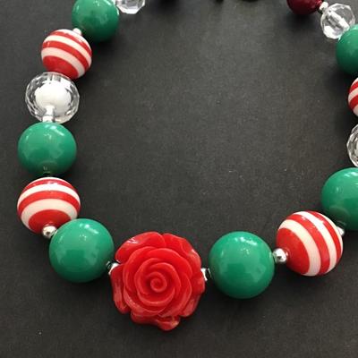 Vintage Christmas style necklace