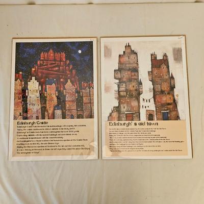 Eclectic European Decor - Dutch Clogs, Edinburgh Art & More (G-JS)