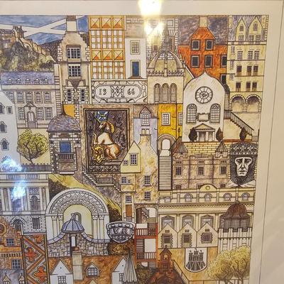 Eclectic European Decor - Dutch Clogs, Edinburgh Art & More (G-JS)