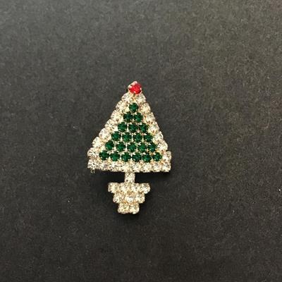Christmas tree pin