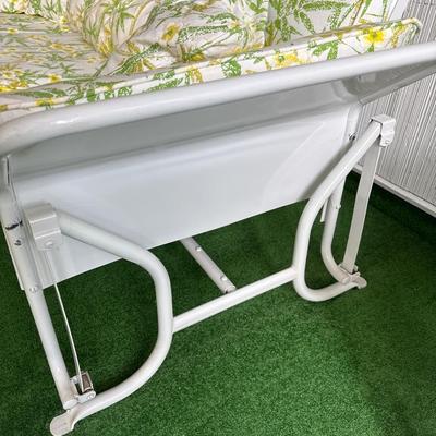 1950s aluminum glider sofa