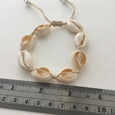 Unique shell adjustment bracelet