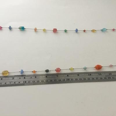 Lia Sophia marked colorful beaded necklace