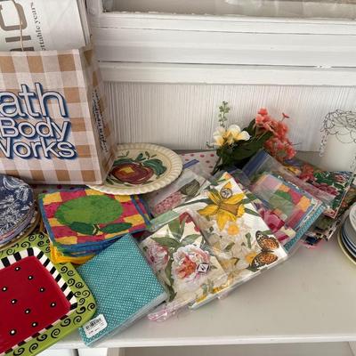 Napkins, paper, plates, bags, and more