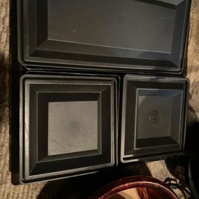 Fondue pot with pottery cookware