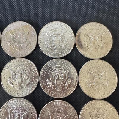 Full Roll (20) Kennedy Half Dollars (1966-1967)