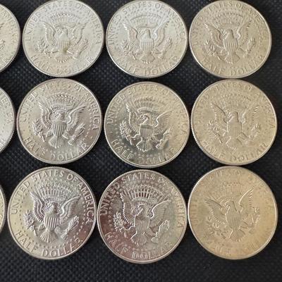 Full Roll (20) Kennedy Half Dollars (1966-1967)