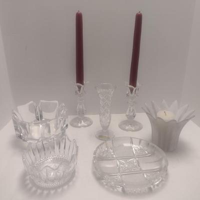 Collection of Crystal Glass Table Ware