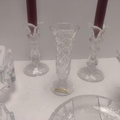 Collection of Crystal Glass Table Ware