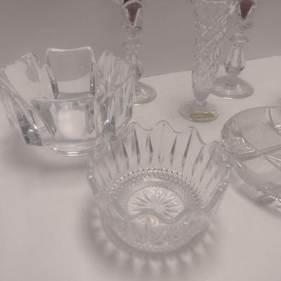 Collection of Crystal Glass Table Ware