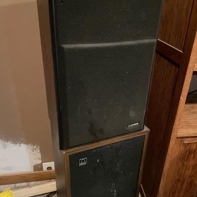 2 pairs Omega speakers