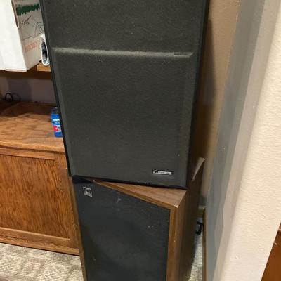 2 pairs Omega speakers