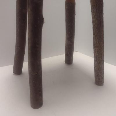 Hand Crafted Wood Foot Stool
