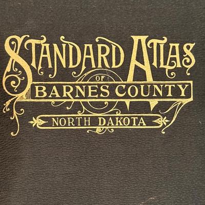 1928 Barnes County Atlas including Platt book